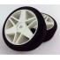 Tyres 1/10 VMR Front 26mm White 33 Sh (1 Pair)