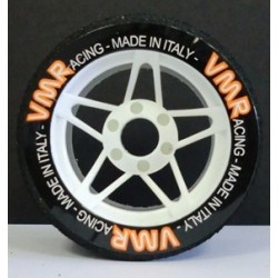 Tyres 1/8 VMR Front White 35 Sh (1 Pair)