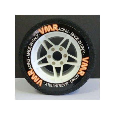 Tyres 1/8 VMR Rear White 35 Sh (1 Pair)