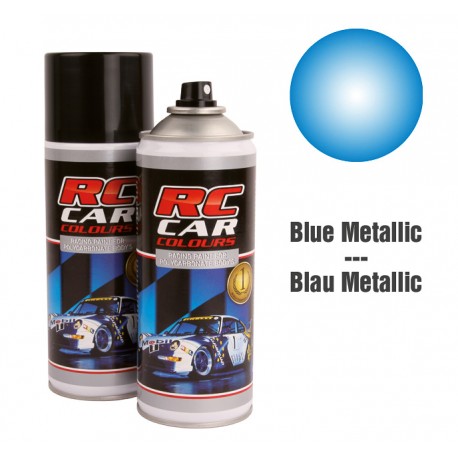 Spray Paint Metallic Blue Alpine