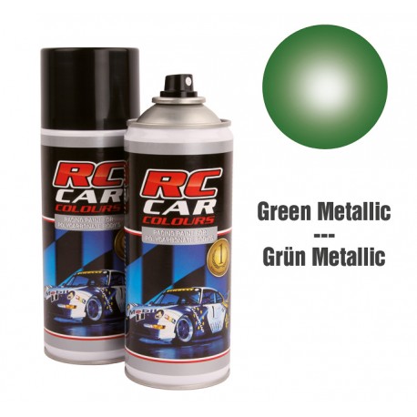 Spray Pintura Verde Metalizado