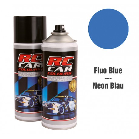 Spray Pintura Azul Fluor Intenso