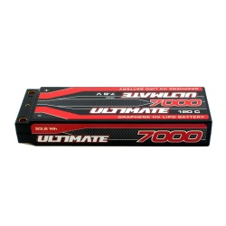 Battery Ultimate Graphene HV Lipo Stick 7.6V. 7000Mah 120C Connection 5mm