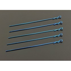 Extra Long Body Clip 1/10 - Metallic Blue (5)