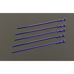 Extra Long Body Clip 1/10 - Metallic Purple (5)